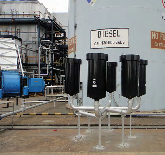 Des-Case Rebuildable Steel RS beluchtingsfilter van RVS of staal